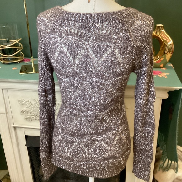 Studio Y Sparkly Textured Knit Sweater with sequins - Picture 2 of 4